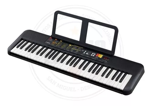  Teclado portátil de 61 teclas Yamaha PSRF51, Negro :  Instrumentos Musicales