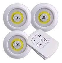 Comprar Set 3 Luces Led Emergencia Inalámbricas Control Remoto G3