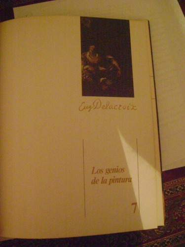 Los Genios De La Pintura Eugene Delacroix Biblioteca Sarpe (Usado)