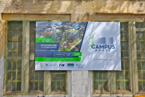 Imagen 16 de 30 de Campus Norte Venta 2 Ambiente Con Amenities