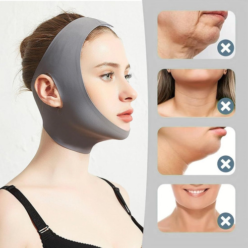 , Lifting Mask Doble Reductor De Barbilla Cinturón