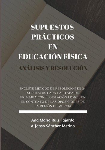 Libro Supuestos Prã¡cticos En Educaciã³n Fã­sica. Anã¡lis...