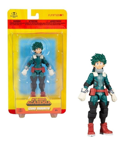 Boneco My Hero Academia Izuku Midoriya 15 Cm Mcfarlane F0059