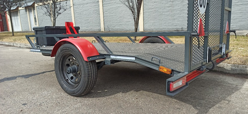 Trailer 2 O 3 Motos Homologado Patentable Hiza Trailers