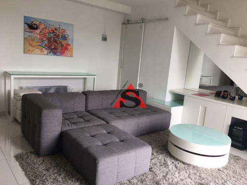 Imagem 1 de 21 de Apartamento Duplex Com 1 Dormitório À Venda, 78 M² Por R$ 1.200.000,00 - Vila Nova Conceição - São Paulo/sp - Ad0280