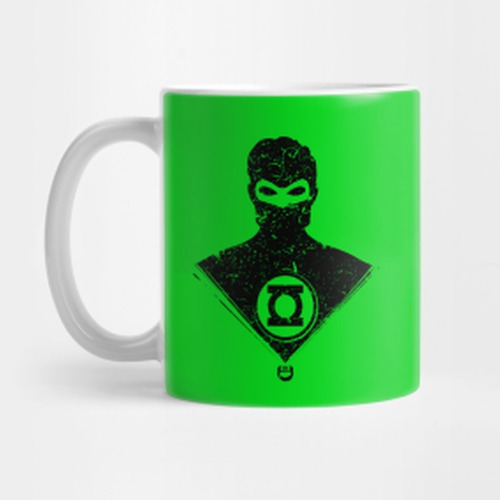 Taza Linterna Verde Green Lantern Superhéroe Freekomic A3