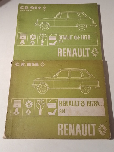 Manual Despiece Renault 6 1978 Catalogo De Piezas 