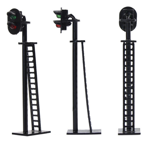 Señal De Bloque De Ferrocarril Evemodel 5pcs Led 6.4cm