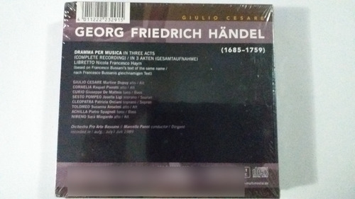 Cd Handel - Giulio Cesare / 3cd