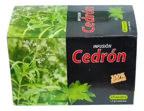 Te Cedron Hierba Filtrante Infusión 25 Sobres Cedrón