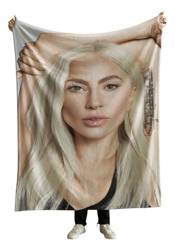 Cobija Frazada Manta Suave Yo Soy La Loca De Los Perros Lady Gaga Frazada Ligera 110x160cm