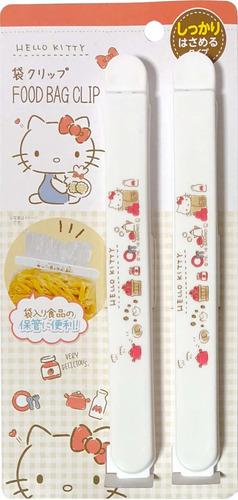 Sanrio Hello Kitty Juego De Pinzas De Plástico Para Alimento