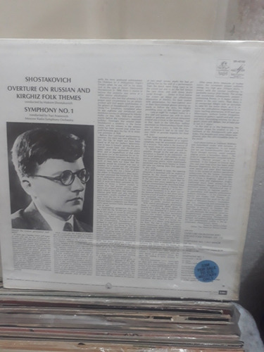 Vinilo Lp Clasico.dmitri Shostakovich.sellado Sin Abrir.