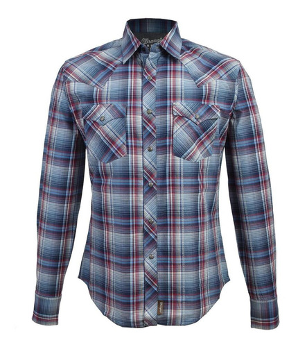 Camisa Vaquera Wrangler De Hombre 38b