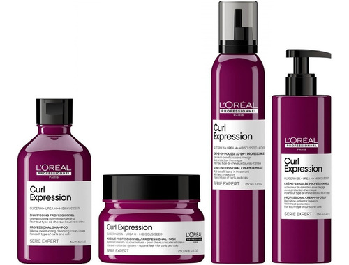 Shampoo Mascarilla Mousse Activador Loreal Curl Expression