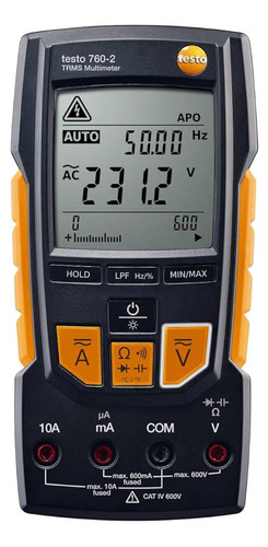 Testo Multímetro Digital 760-2 - Multímetro T-rms Para Medic