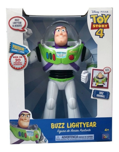 Toy Story Buzz Lightyear Con Sonido Mas 20 Frases Art 64069