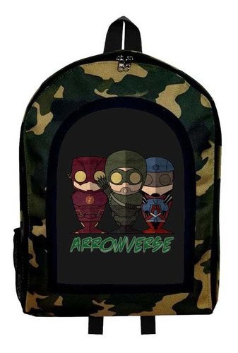 Mochila Camuflada Green Arrow Nueva Colección Modelo 30