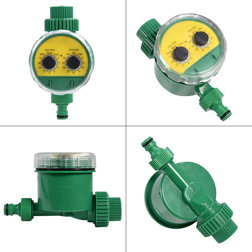 Temporizador Automático De Riego Abs Verde Multifunción Color