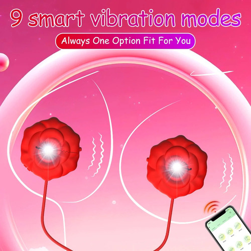 Z Aplicación De Vibración Vibrator 9 Con Control Remoto