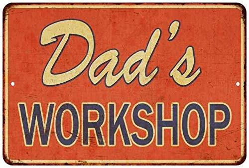 Señales - Chico Creek Signs Dad's Workshop Sign Vintage Shop