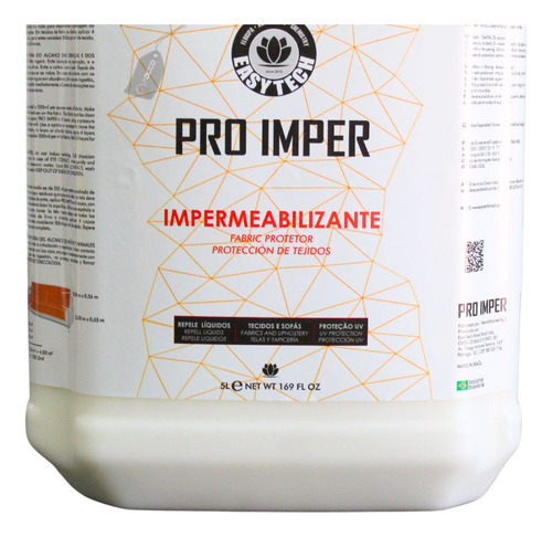 Impermeabilizante De Tecidos Pro Imper Base Água 5l Easytech