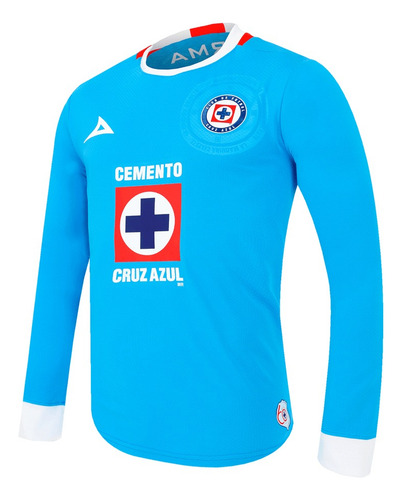 Jersey Cruz Azul Local Manga Larga 2024-2025