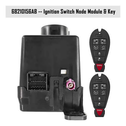 Módulo De Nodo De Encendido Con Dos Llaves Para Dodge Chrysl