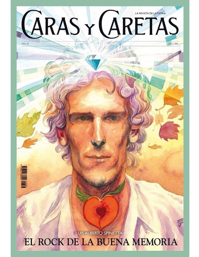 Revista Caras Y Caretas  Nº 2386 Luis Alberto Spinetta