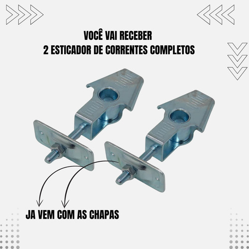 Par Esticador Da Corrente Twister 250 Falcon Tornado Xre 300