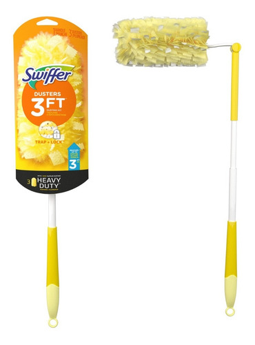 Imagen 2 de 7 de Plumero Swiffer Dusters Kit + 3 Repuestos