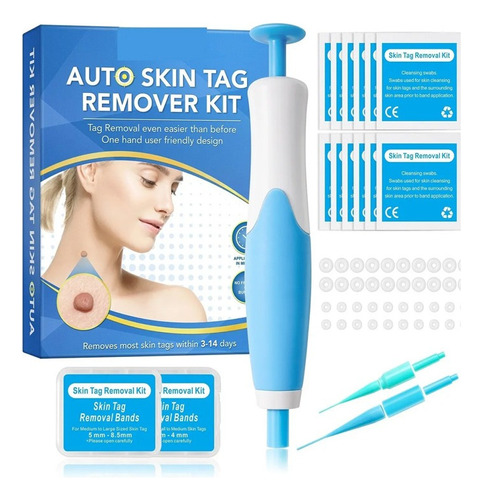 Kit Removedor De Verrugas/toupeiras Na Pele-azul