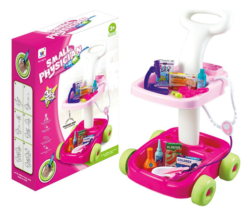 Juguete Carrito Con Set De Doctor Para Niños - Juego Rol