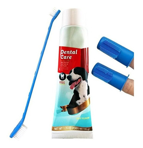 Cepillo Dental Care Kit De Cuidado Oral Para Perros 
