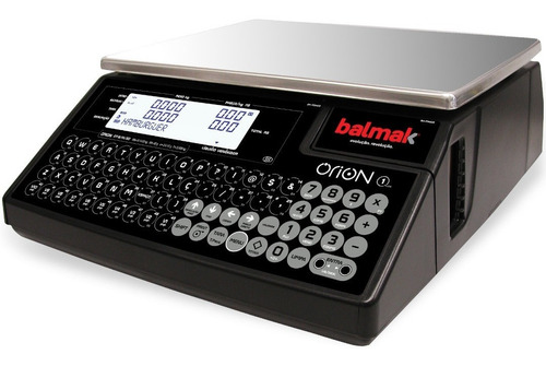 Balança Etiquetadora 30 Kg Orion 1 Plus Wi-fi Balmak Bivolt Cor Preto