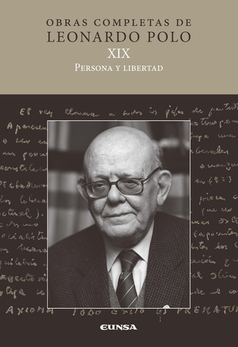 Libro (l.p. Xix) Persona Y Libertad