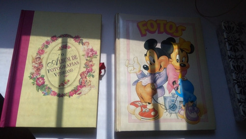 3 Álbuns De Fotos Um Deles Disney