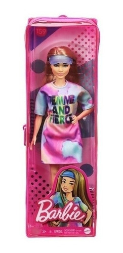 Imagem 5 de 6 de Barbie Fashionistas 159 Vestido Tie Dye Ms