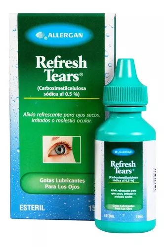 Refresh Tears Gotas 15 Ml Refrescante Ojos Secos E Irritados