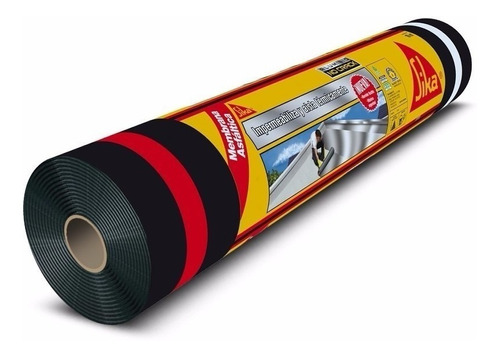 Membrana Asfáltica C/aluminio Nocrack 40kg. Sika -todo Obra