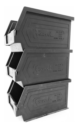 Imagen 5 de 10 de Gavetas Plásticas Apilables (50 Un) 16x9,5x7,5cm Organizador