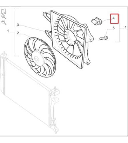 Resistencia Eletroventilado 2valo Fiat Novo Palio 2012/2017