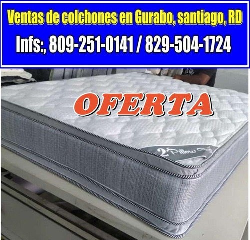 Colchones Doble Pillow Top En Gurabo Santiago Rep. Dom