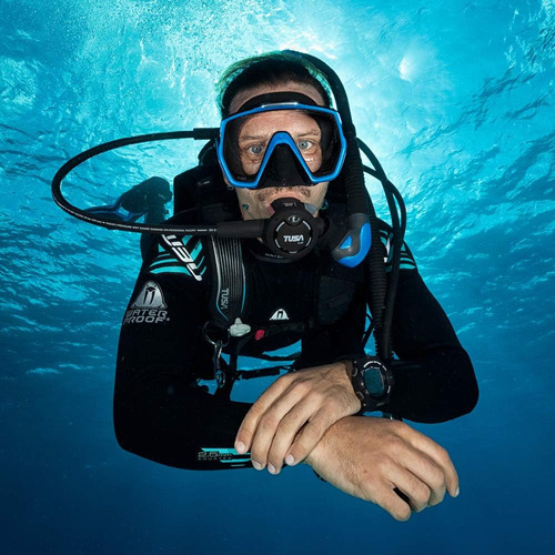 Máscara De Buceo Tusa Freedom Elite M-1003, Una Sola Lente