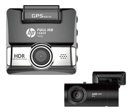 Hp F560g Full Hd 1080p Dual Dash Cam, 1080p Dash Cam Frontal