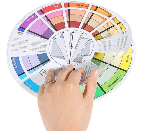 Rueda De Color Para Artistas, Mxcoi-002, 2 Pzas, 118 Colores