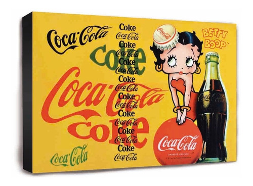 Cuadro De Coca Cola Betty Boop Y Muchos Otros Modelos
