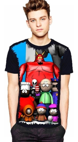 Camiseta Criança Frete Grátis South Park Personagens