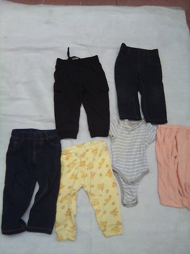 Set 6 Ropa Bebé 18 M  Pantalon Panalero  Varios Usables