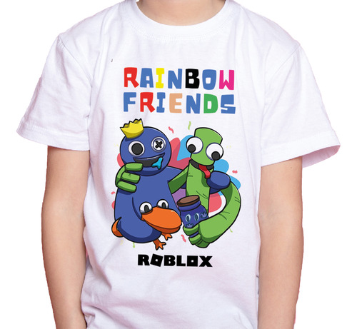 Rainbow Friends - Polo Estampado